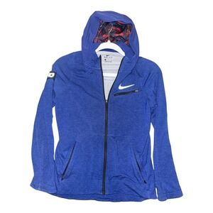 Nike Therma Blue KD Hyper Lite Full Zip Hoodie, Boys Large